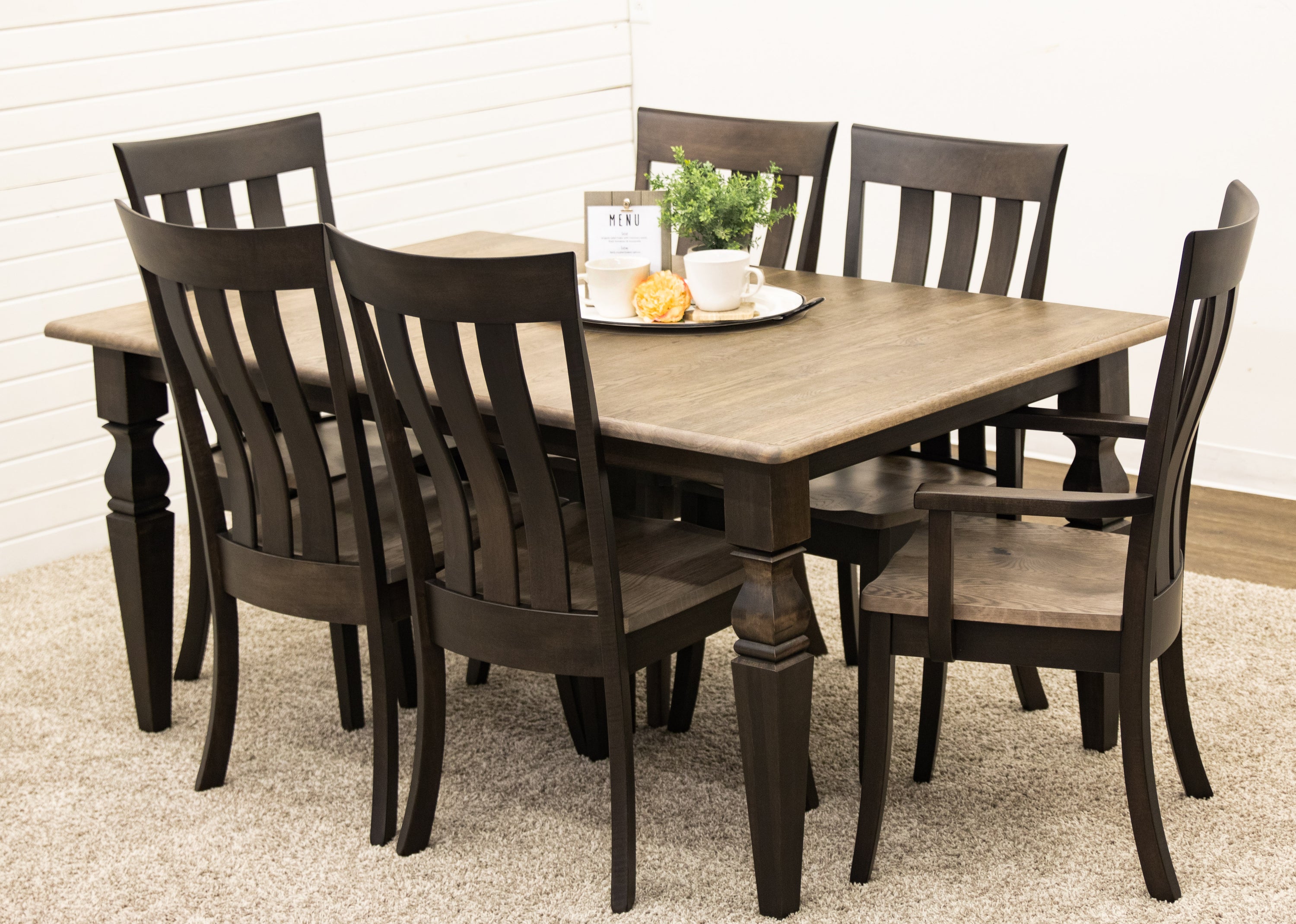 Turned Leg Dining Collection