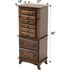 Amish Split Shaker Jewelry Armoire