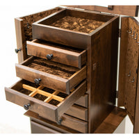 Amish Split Shaker Jewelry Armoire