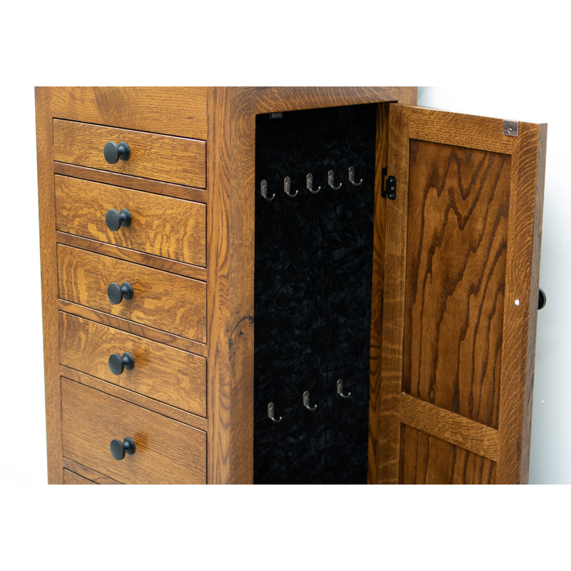 Amish Mission Jewelry Armoire