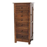 Amish Mission Maple Wood Jewelry Armoire | ASB