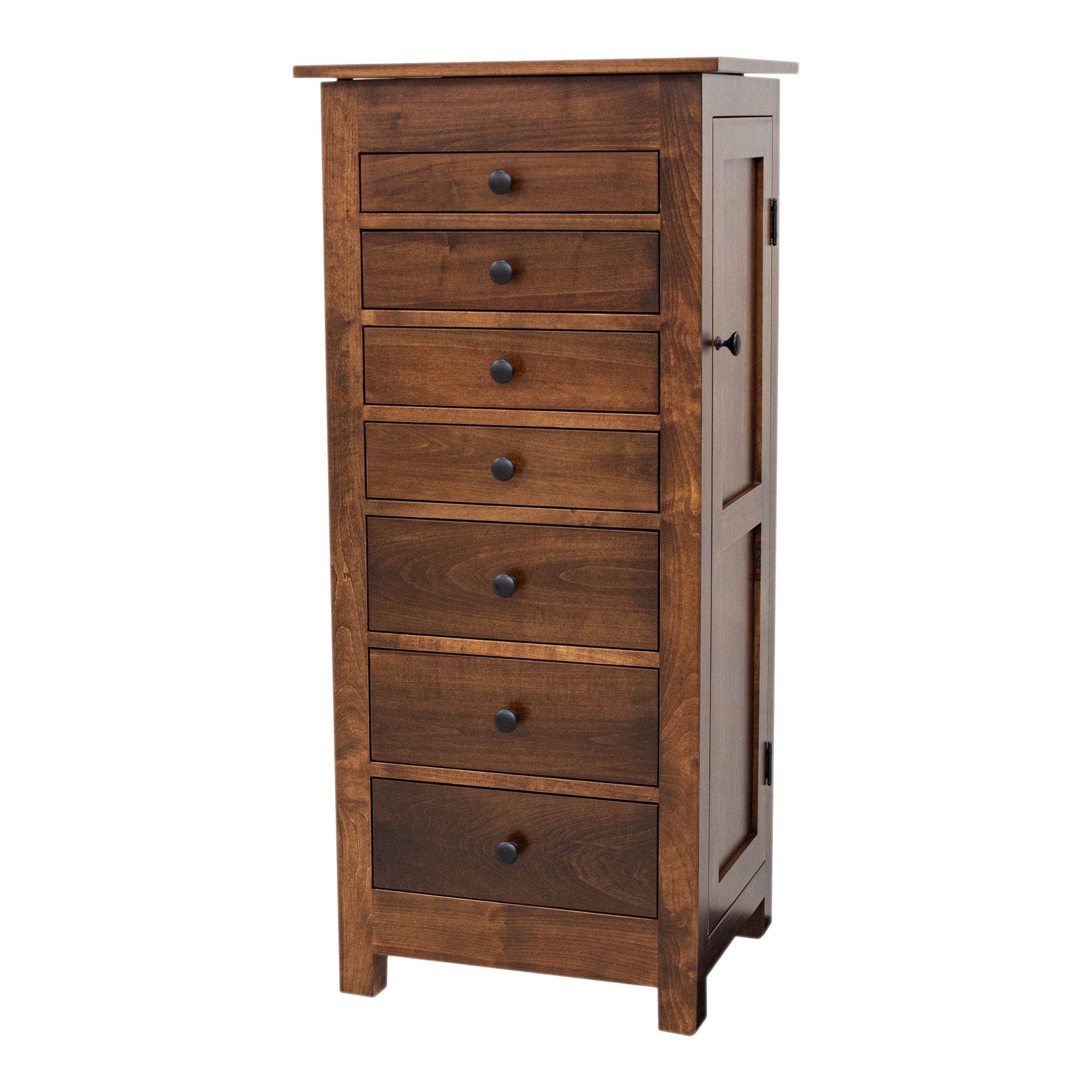 Amish Mission Maple Wood Jewelry Armoire | ASB