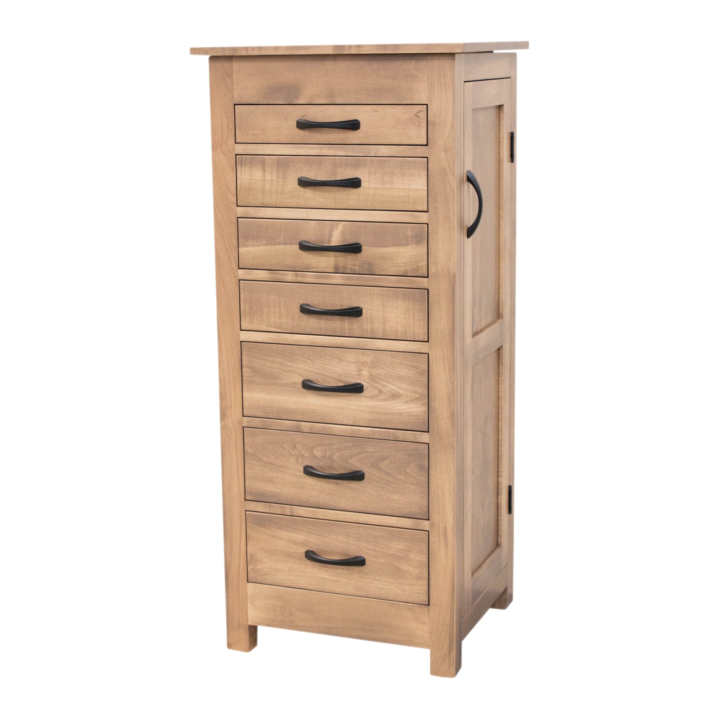 Amish Mission Maple Wood Jewelry Armoire | WB