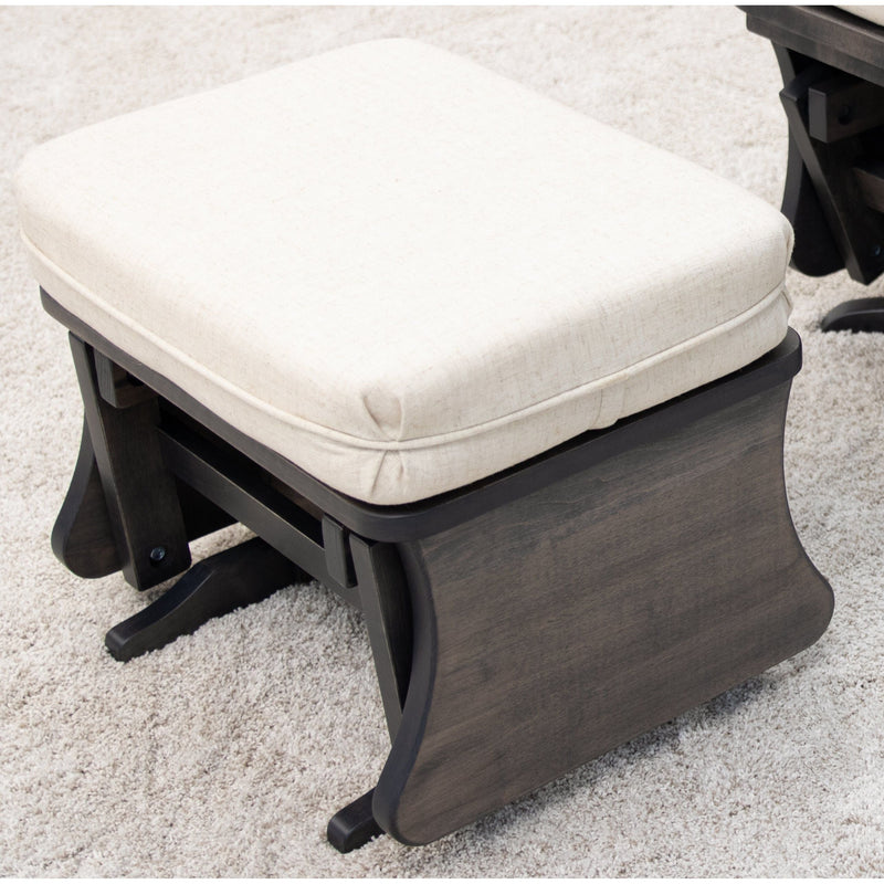 Amish Classic Maple Wood Swivel Glider Rocker & Ottoman | SB-4274-K