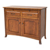 Bismark Cherry Wood Buffet - 2-Door | MC