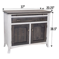 Bismark Maple Wood Buffet - 2-Door | GS