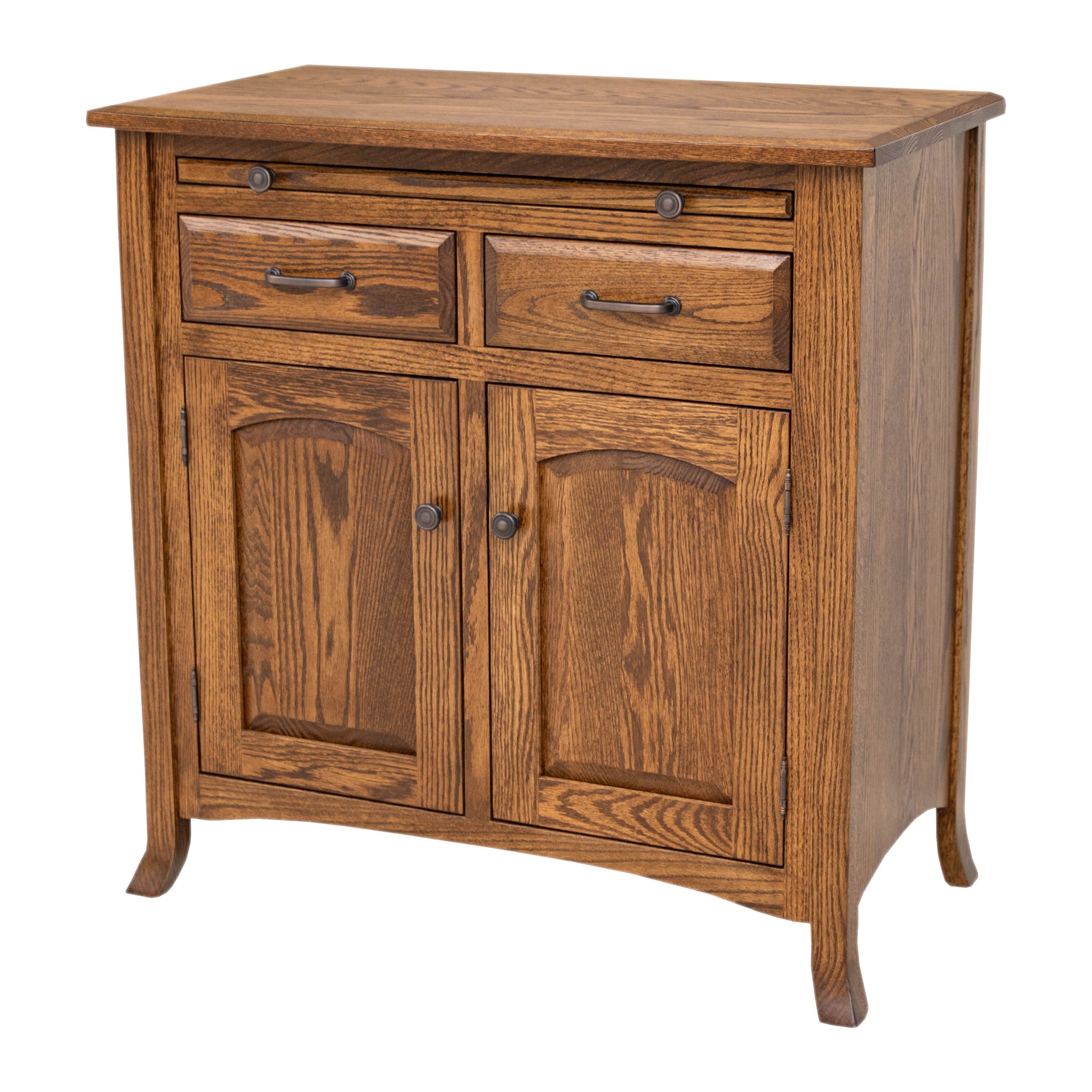 Bismark Oak Wood Buffet - 2-Door | ASB