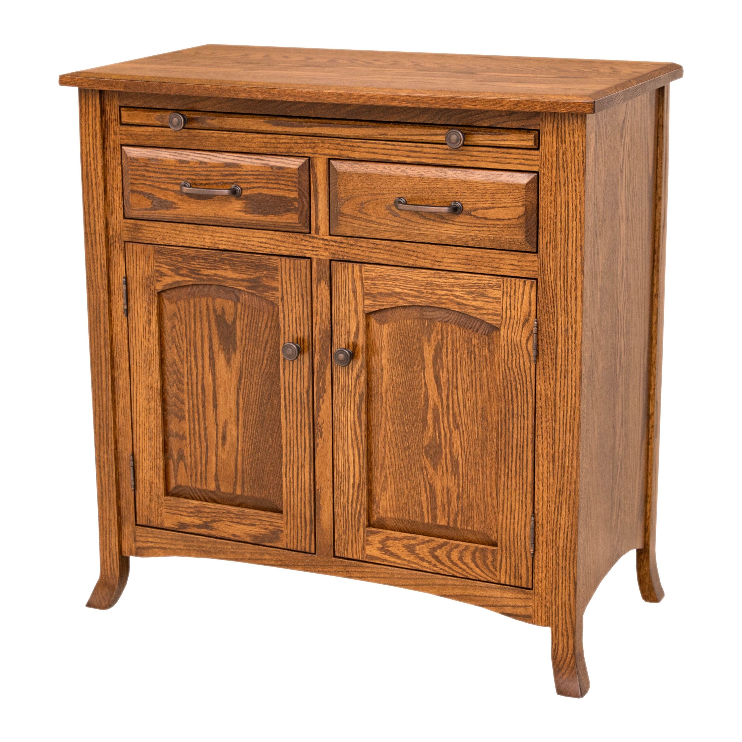 Bismark Oak Wood Buffet - 2-Door | MC