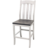 Florence White & Wood 24" Stationary Bar Stool | M-AV&GS