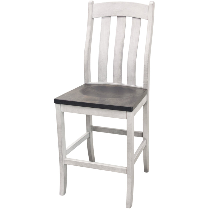 Florence White & Wood 24" Stationary Bar Stool | M-AV&GS