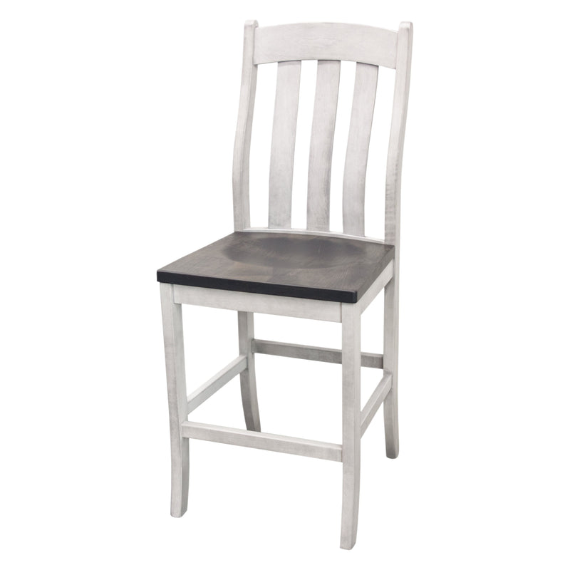 Florence White & Wood 24" Stationary Bar Stool | M-AV&GS