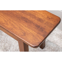 Seattle Shaker Leg Cherry Wood Expandable Dining Bench | MC