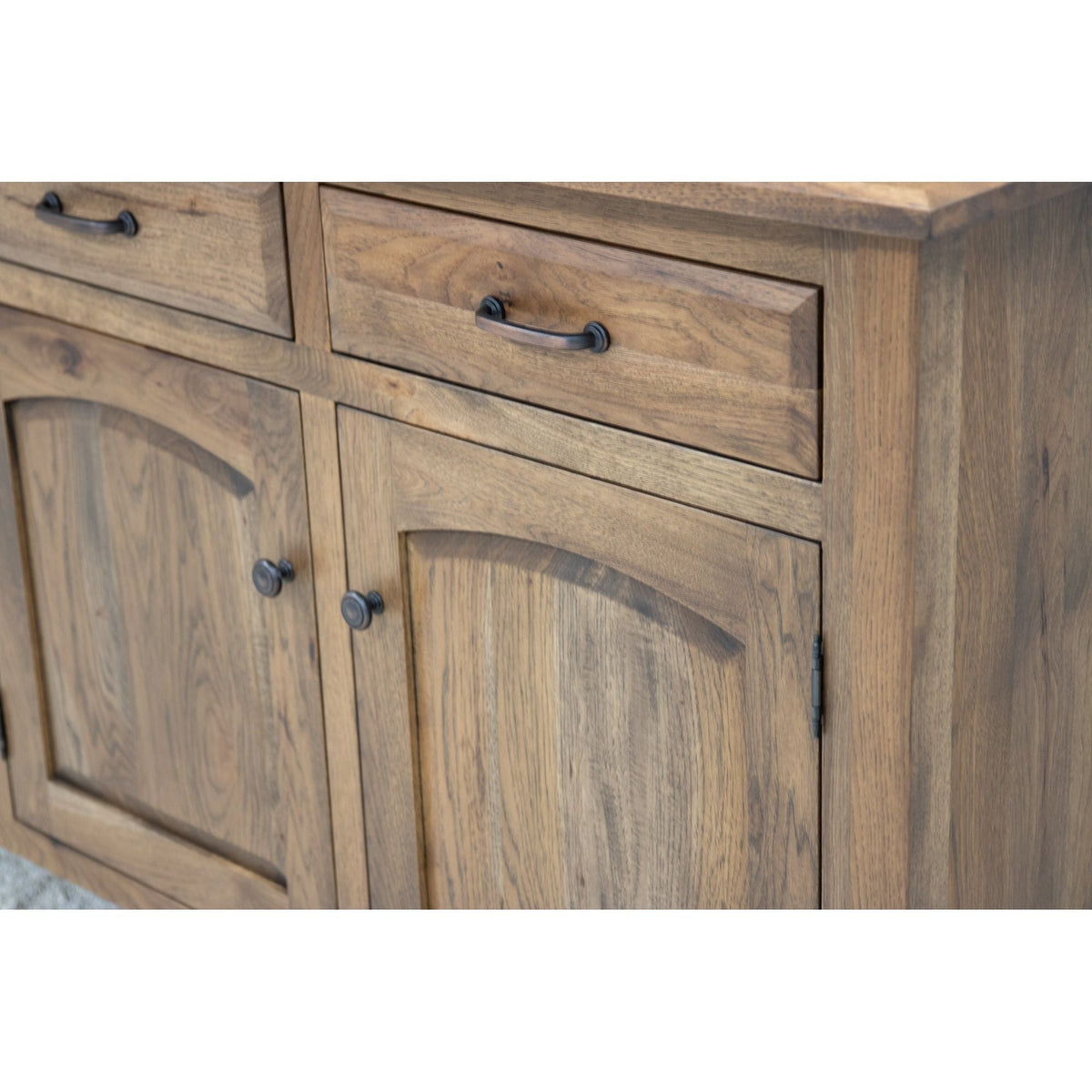 Bismark Hickory Wood Hutch, 67" wide | CO