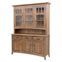 Bismark Cherry Wood Hutch, 67" wide | CO