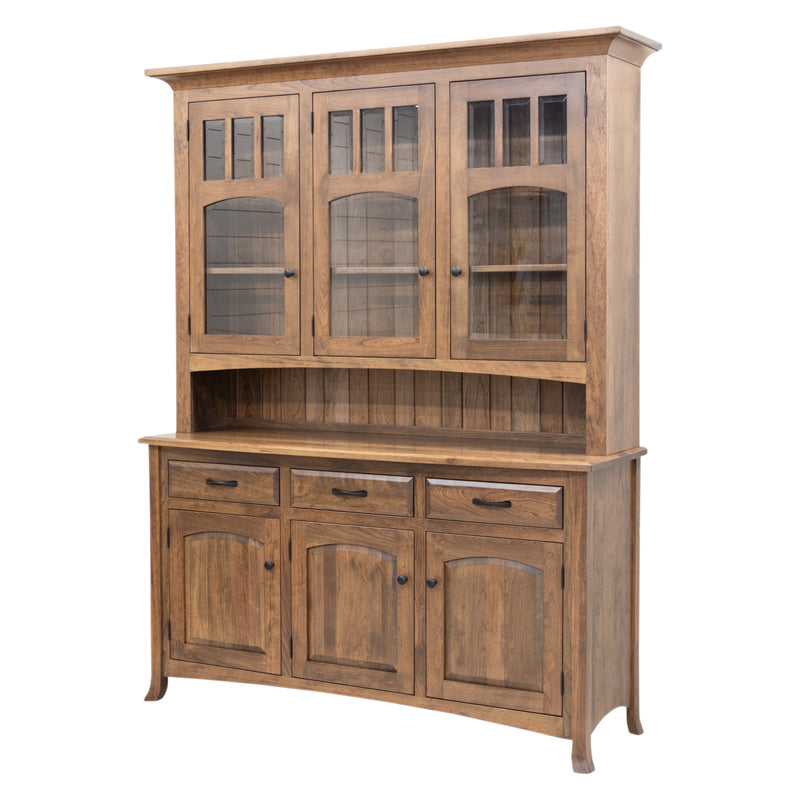 Bismark Cherry Wood Hutch, 67" wide | CO
