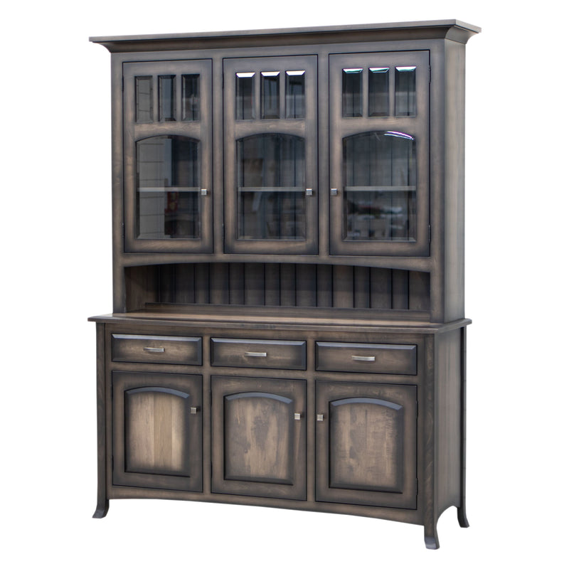 Bismark Maple Wood Hutch, 67" wide | SP-Burn