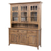 Bismark Hickory Wood Hutch, 67" wide | CO