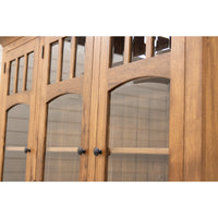 Bismark Hickory Wood Hutch, 67" wide | HC