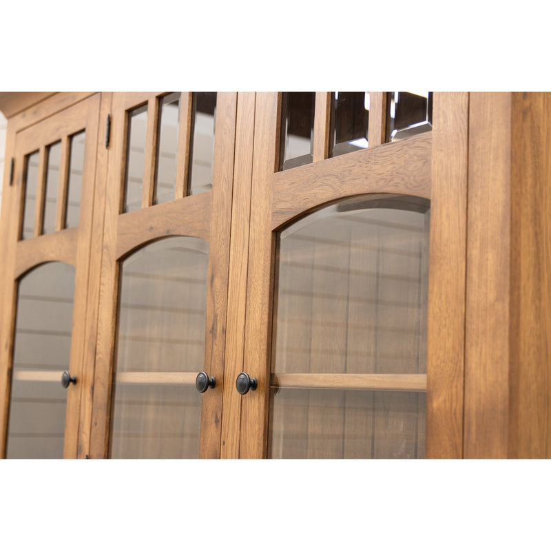 Bismark Hickory Wood Hutch, 67" wide | HC