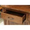 Bismark Quarter Sawn White Oak Wood Hutch, 67" wide | ASB
