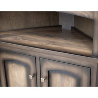 Bismark Maple Wood Corner Hutch | SP-Burn