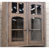 Bismark White Oak Wood Corner Hutch | SB