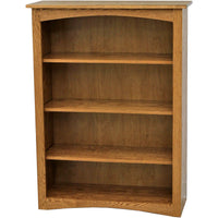 Seattle Solid Oak Wood 48" Bookcase | FW