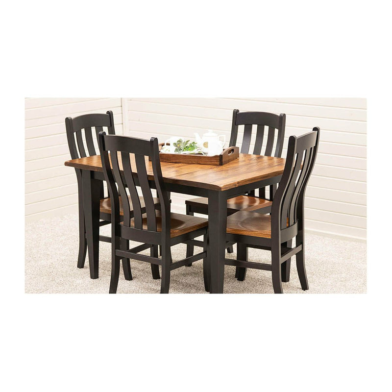 Florence Black & Wood Side Dining Chair | M-EB&E-MC