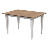 Yoder's Shaker White & Wood Small Rectangle Kitchen Table | O-CS&RWO-CO