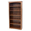 Seattle Solid Oak Wood 72" Bookcase | ASB