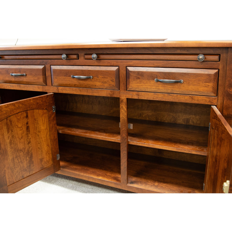 Bismark Maple Wood Buffet - 3-Door | ASB