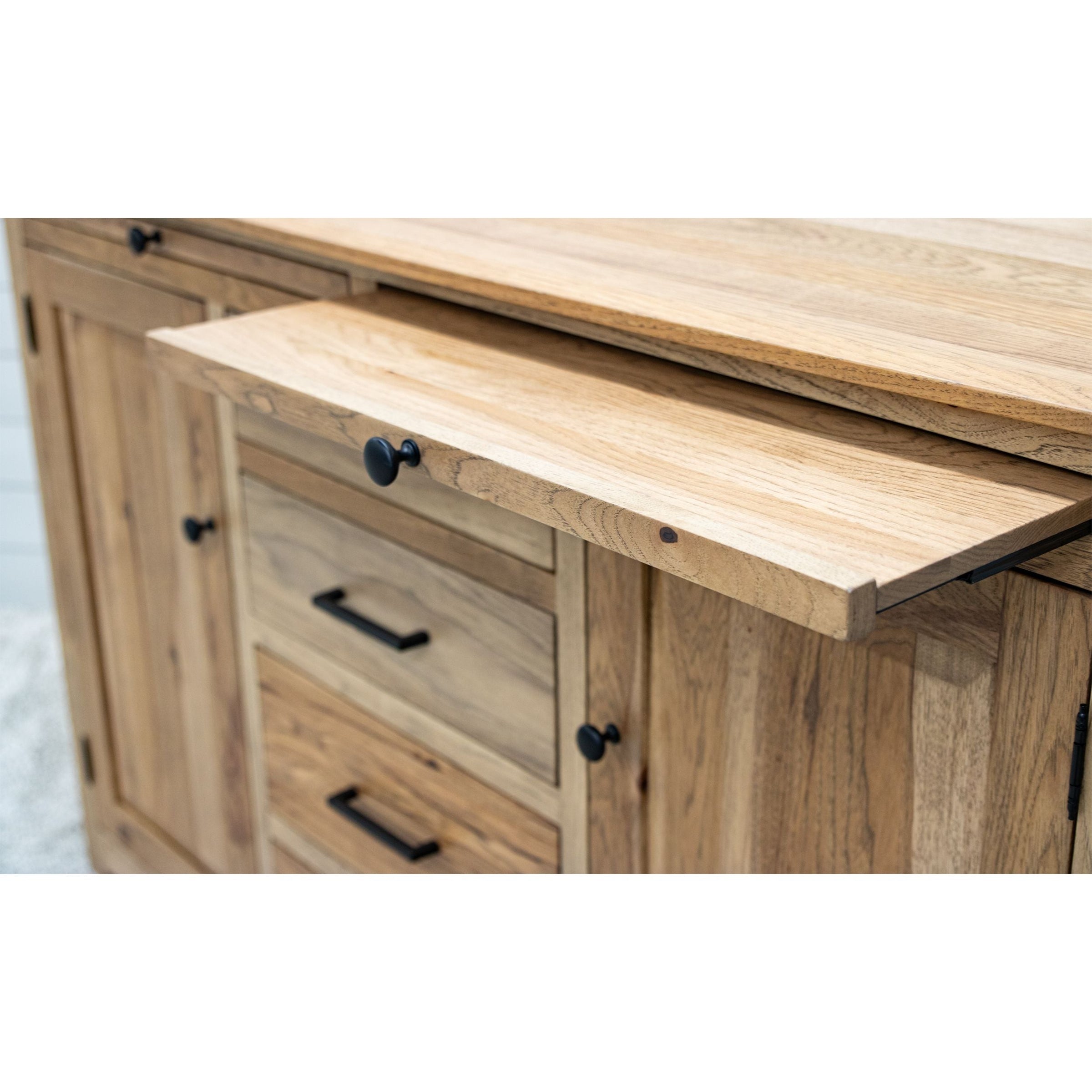 Bennet Hickory Wood Buffet - 72" | WB