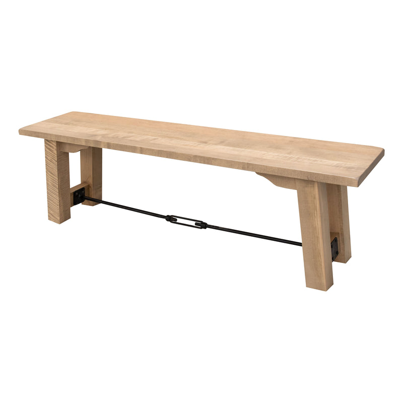 Springdale Trestle Maple Wood Dining Bench | DS