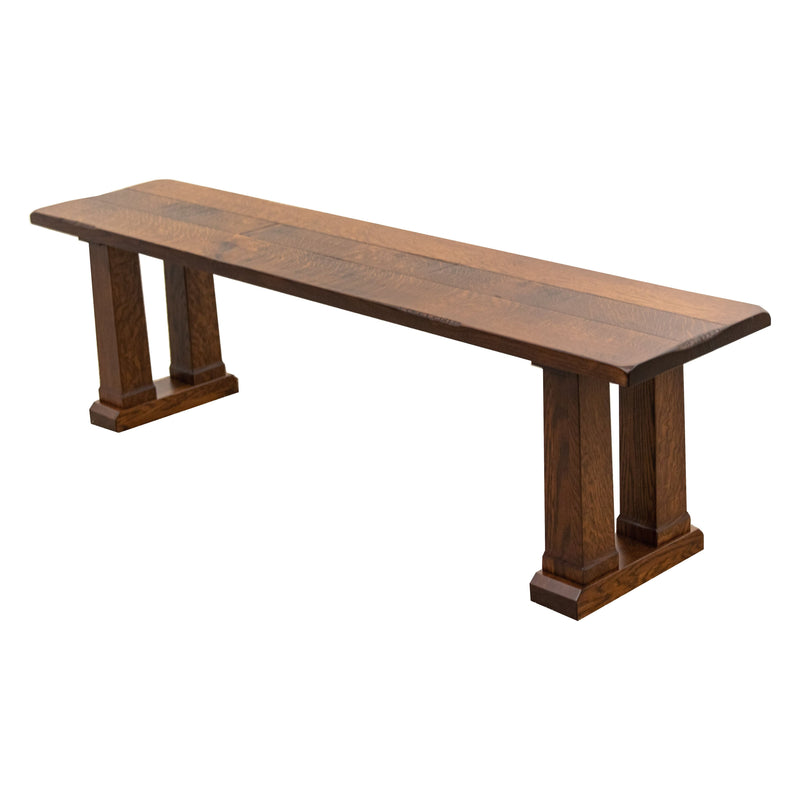 Richwood Quarter Sawn White Oak Wood Dining Bench | GB