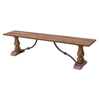 Anderson Walnut Wood Dining Bench | NAT