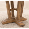Arvada Round Hickory Wood Extending Counter Height Pub Table | WB