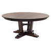 Arvada Maple Wood Large Round Extending Dining Table for 6-10 | RT