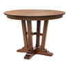 Arvada Round Hickory Wood Extending Counter Height Pub Table | ASB
