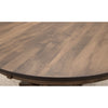 Arvada Maple Wood Large Round Extending Dining Table for 6-10 | CO