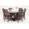 Arvada Maple Wood Large Round Extending Dining Table for 6-10 | BV