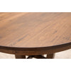 Arvada Round Hickory Wood Extending Counter Height Pub Table | ASB