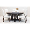 Arvada Maple Wood Large Round Extending Dining Table for 6-10 | RT