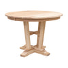 Arvada Round Hickory Wood Extending Counter Height Pub Table | SW
