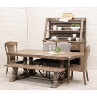 Anderson Maple Wood Wine Buffet with Hutch Top | DCD