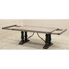 Anderson Black & Wood Extending Dining Table with Built-Down Top | M-DK&RWO-GRB