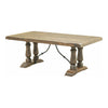 Anderson Maple Wood Extending Dining Table with Built-Down Top | DCD