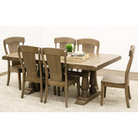 Anderson Maple Wood Extending Dining Table with Built-Down Top | DCD