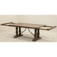 Anderson Maple Wood Extending Dining Table with Built-Down Top | CO