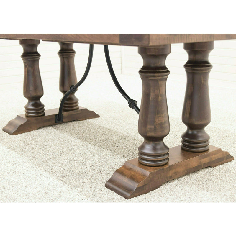 Anderson Maple Wood Extending Dining Table with Built-Down Top | CO