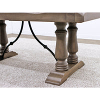 Anderson Maple Wood Extending Dining Table with Built-Down Top | DCD